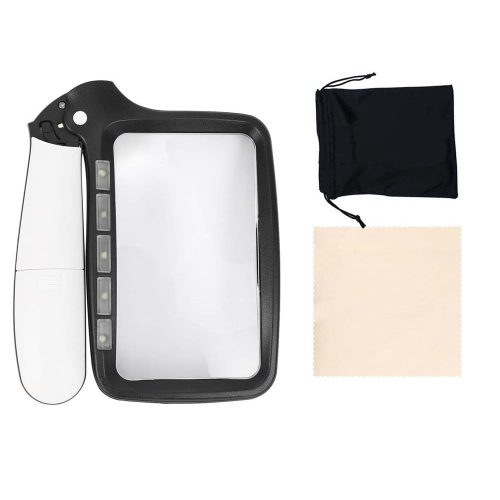 Összecsukható nagyító LED háttérvilágítással