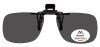 Felhajtható polár napszemüveg előtét szürke (keskenyebb)