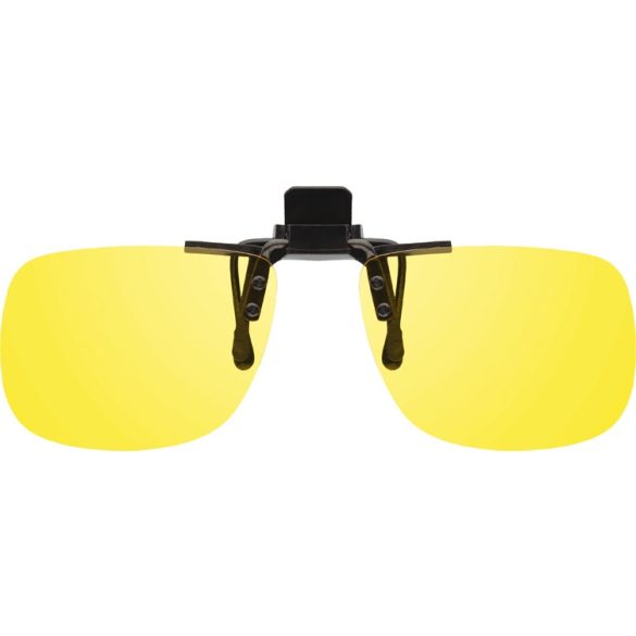 Felhajtható polár napszemüveg előtét sárga (keskenyebb)