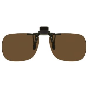 Felhajtható napszemüveg előtét barna