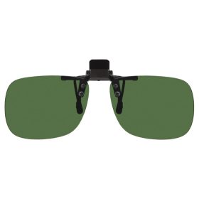Felhajtható napszemüveg előtét zöld