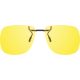 Napszemüveg előtét polár sárga