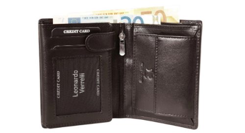 Leonardo Verrelli férfi pénztárca bőrből