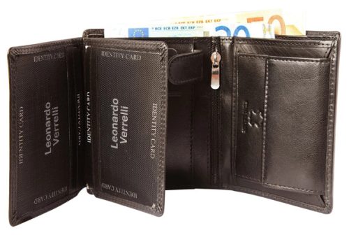 Leonardo Verrelli férfi pénztárca bőrből