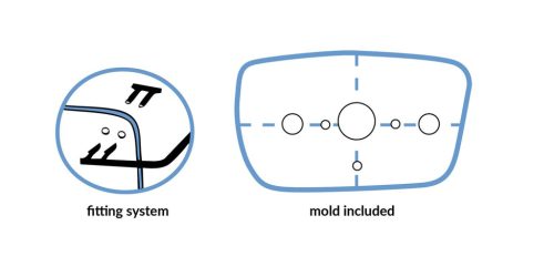 Fúrt/keret nélküli szemüvegkeret
