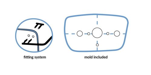  Fúrt szemüvegkeret több színben