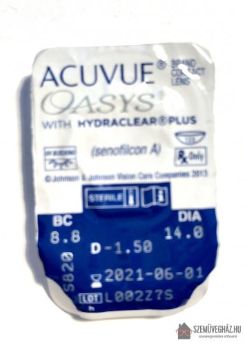 ACUVUE OASYS  Jhonson & Jhonson 6db /12db /vagy 24 db lencse/doboz