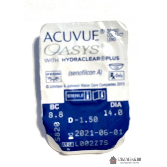 ACUVUE OASYS  Jhonson & Jhonson 6db /doboz