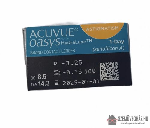 ACUVUE/Oasys /1 Day/Astigmatism/Napi-astigmiás lencse 30 db /doboz