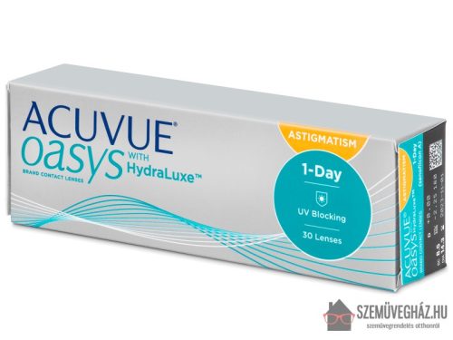 ACUVUE/Oasys /1 Day/Astigmatism/Napi-astigmiás lencse 30 db /doboz