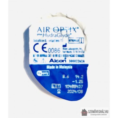 AIR OPTIX® Plus HydraGlyde® havi kontaklencse 3 vagy 6 db/doboz (gyors)