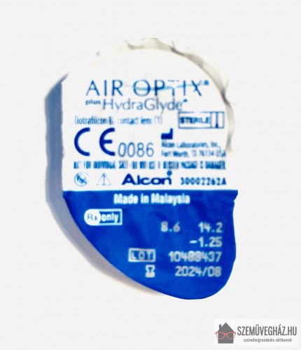 Air Optix plus HydraGlyde- havilencse (3 db)