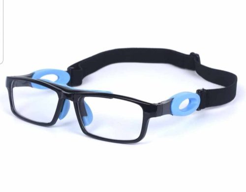 Sportszemüveg labdajátékokhoz, állítható pánttal