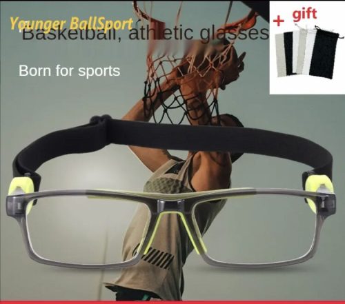 Sportszemüveg labdajátékokhoz, állítható pánttal+ szárral