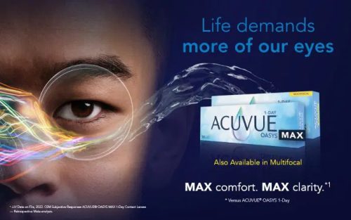 ACUVUE OASYS MAX napilencse 30 db