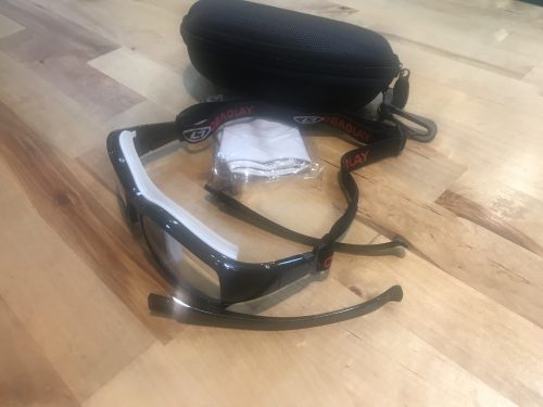 Dioptriázható sportszemüveg cserelehető szàrral, pánttal