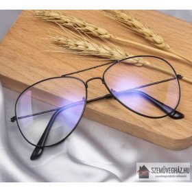   Monitorszemüveg kékfényszűrős lencsékkel, dioptria nélkül (több színben)