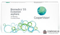 Biomedics 55 Evolution (6 db) BC.: 8.8 (pluszos dioptriák)