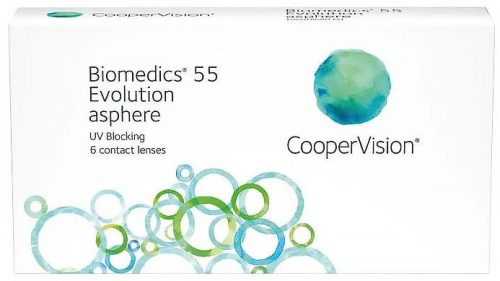 Biomedics 55 Evolution (6 db) BC.: 8.6/8.9 (mínuszos dioptriák)