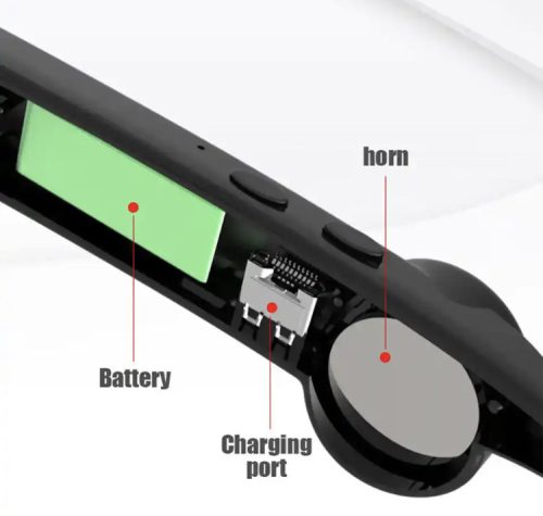 Okos napszemüveg  Telefon-Zenehalgatás funkcióval