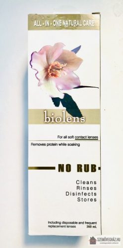 Biolens kontaktlencse ápolófolyadék 360ml