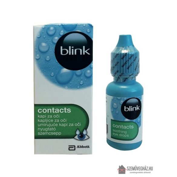 Blink contacts eye drops