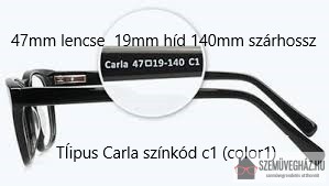 Műanyag szemüvegkeret