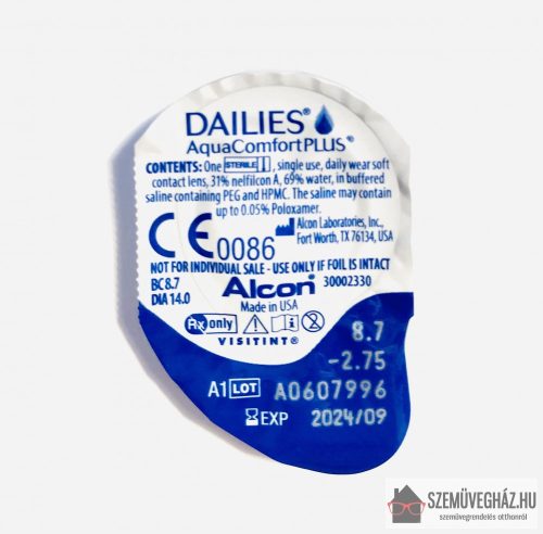  Dailies® AquaComfort Plus® 30dbnapilencse /doboz 