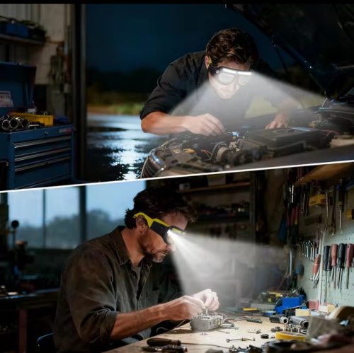 Túra szemüveg- szerelő szemüveg világítással-dioptizálható