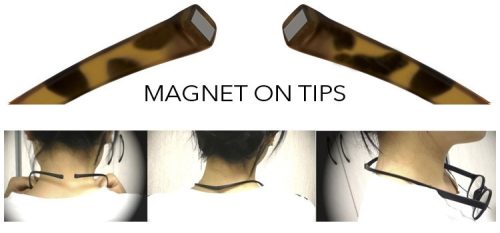 Mágneses olvasószemüveg - több dioptriában