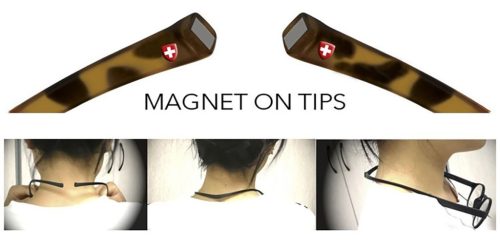 Mágneses olvasószemüveg - több dioptriában