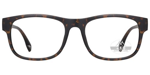 Kész olvasószemüveg + polarizált napszemüveg előtét