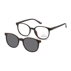 Kész olvasószemüveg + polarizált napszemüveg előtét