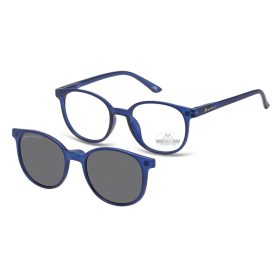 Kész olvasószemüveg + polarizált napszemüveg előtét