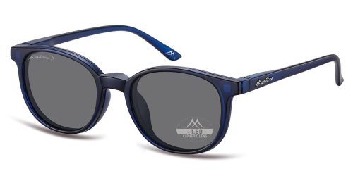 Kész olvasószemüveg + polarizált napszemüveg előtét