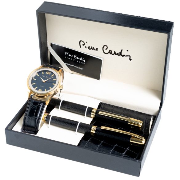 Pierre Cardin ajándék készlet - óra, tárca, tollak