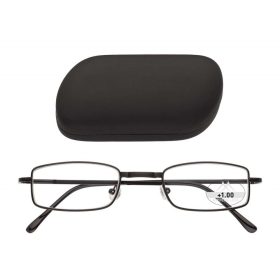 Összehajtható olvasószemüveg kemény tokban