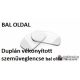 Duplán vékonyított szemüveglencse Bal oldali '(1.67)