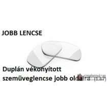 Dupl n V kony tott szem veglencse 1.67 Szem veglencs k