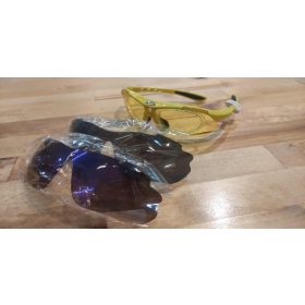   Dioptriázható betétes sportszemüveg, cserélhető lencsékkel