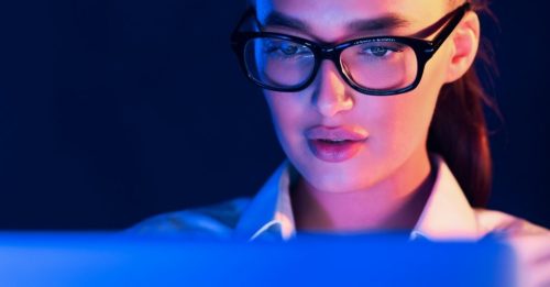 Glamour Monitorszemüveg- dioptria nélkül