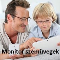 Kékfényszürős lencsével készült szemüvegek