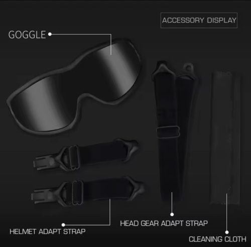 Taktikai szemüveg katonai játékokhoz, dioptriázható ! (paint ball szemüveg-napszemüveg)