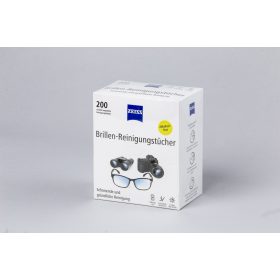 ZEISS nedves szemüveg törlőkendő (200 db/box)