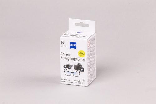 ZEISS nedves szemüveg törlőkendő (30 db/box)